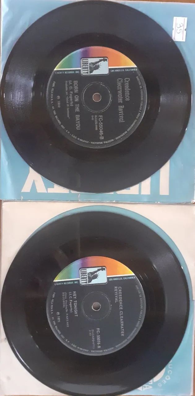 Creedence - lote com 02 Lp's & 02 Compacto - discos de vinil - Foto 4