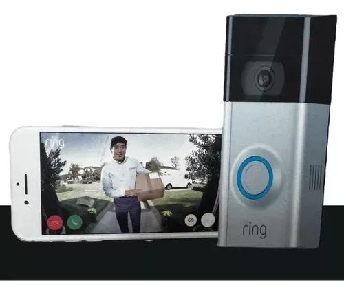 Campainha Ring Video Doorbell 2 1080p Hd Áudio E Vídeo Alexa - Foto 3