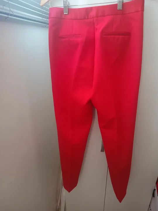 Calça Zara Basics Social Vermelha  - Foto 3