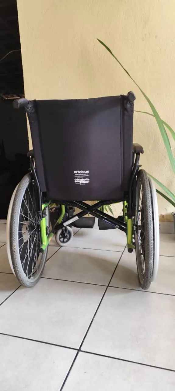 Cadeira de Rodas Confortável e Funcional Ortobras - Foto 6