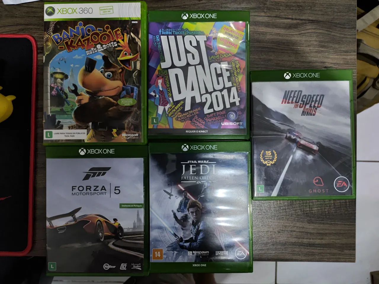 Jogos Xbox One e 360