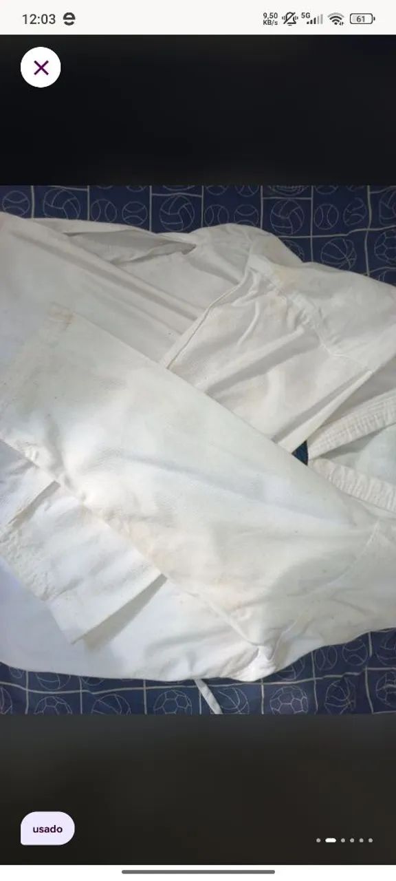 Dobok Taekwondo Branco - Uniforme Completo - Foto 3
