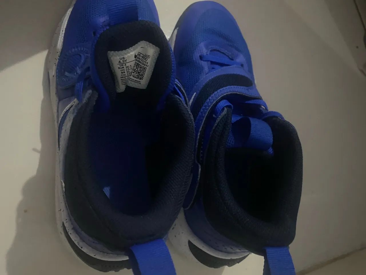 Tênis Nike Infantil Azul original  - Foto 4