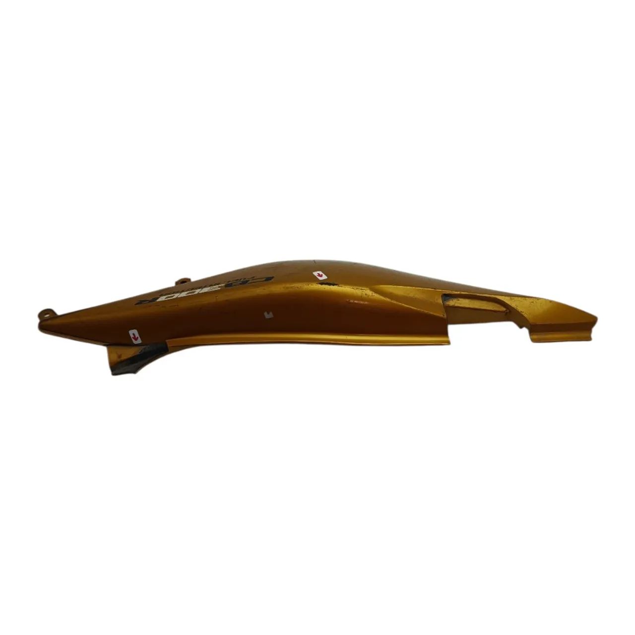 Par Carenagem Lat. Cb300f 2013 Honda Original Dourado - Foto 6