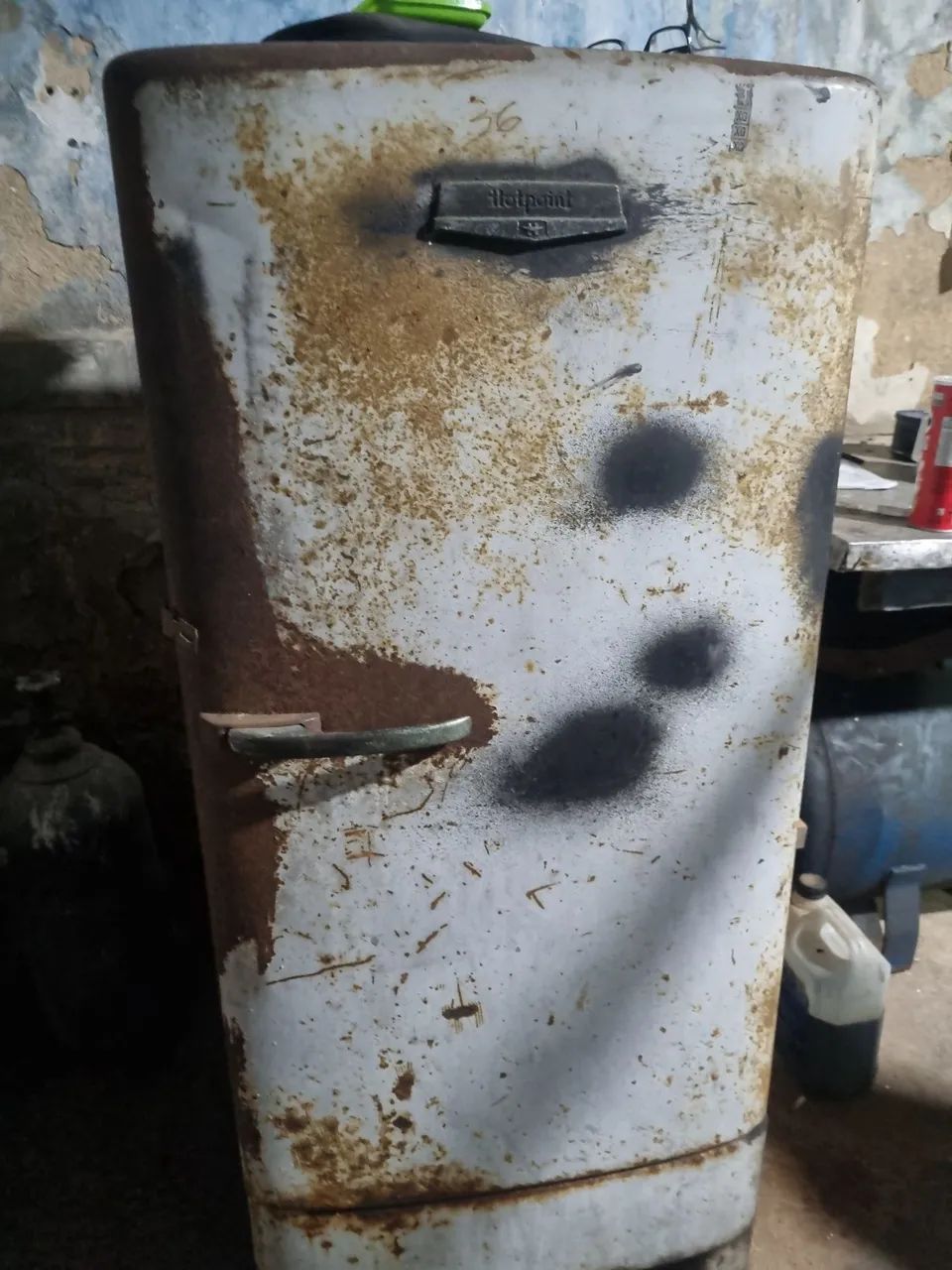 Geladeira Hotpoint Antiga - Peça Rara