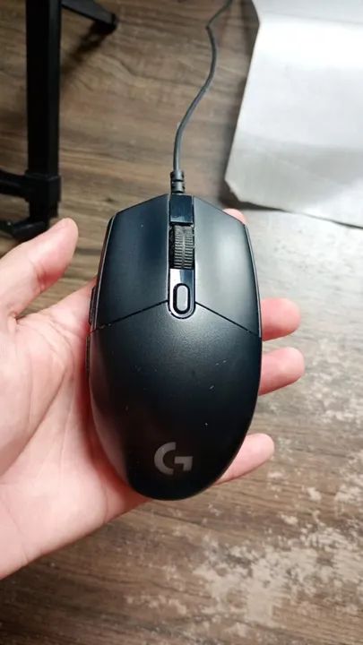 Mouse Logitech G203 LIGHTSYNC com fio