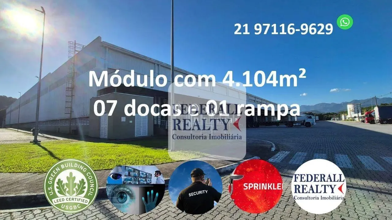 Aluguel galpão Distribution Park Duque de Caxias, Xerém, Rio de Janeiro