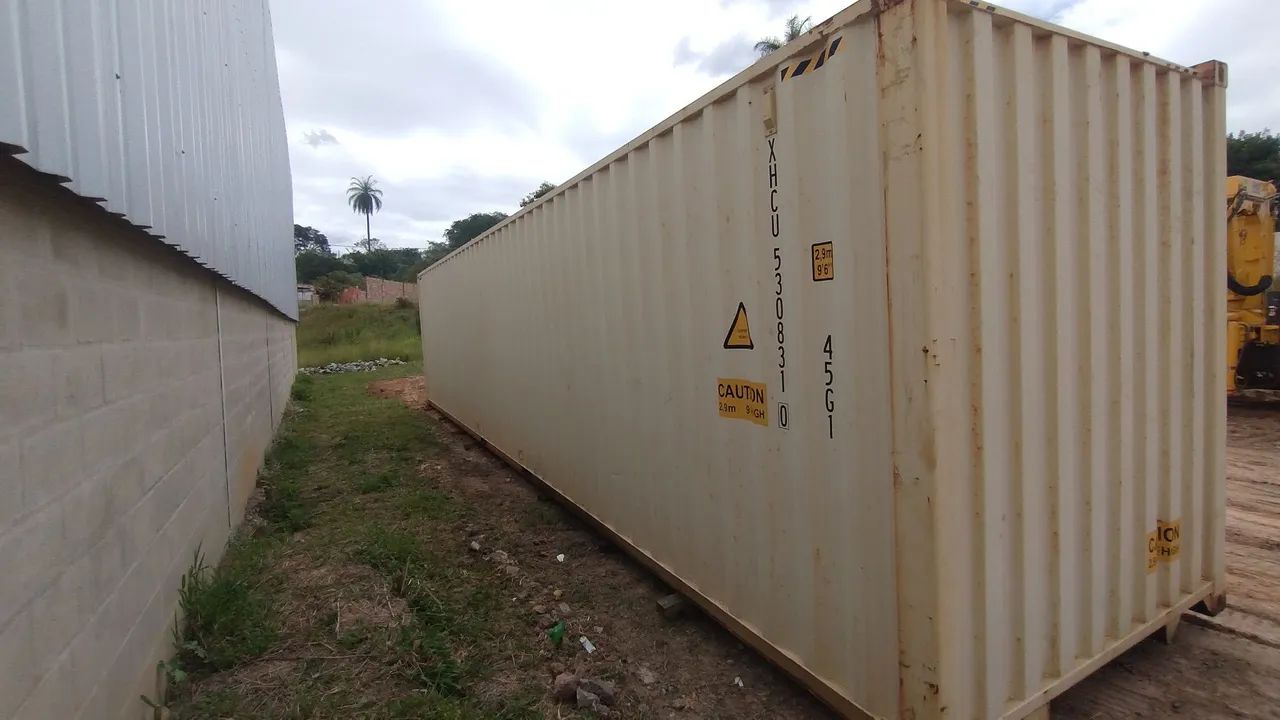 Vendo container HC 40 pés muito novo  - Foto 3
