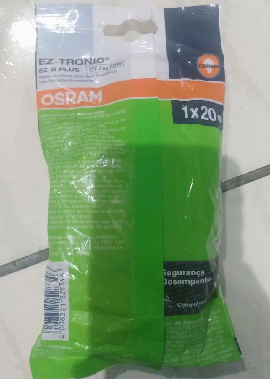 Reator Eletrônico para Lâmpadas Fluorescentes EZ-B Plus 1x20W Bivolt - Foto 2