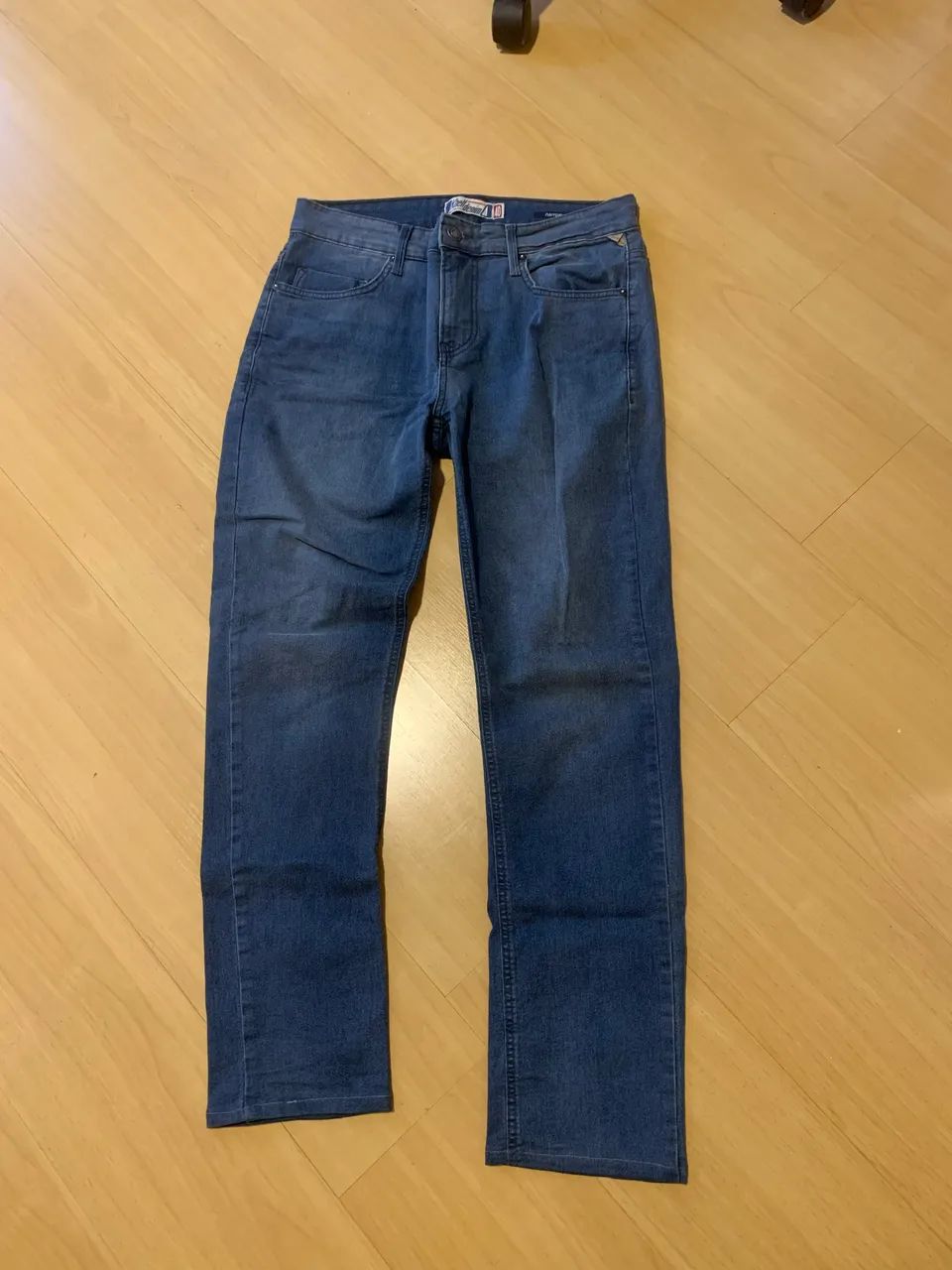 Calça jeans khelf azul narrow