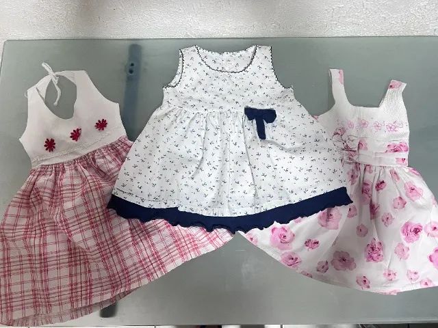 Lote de vestidos 12 meses