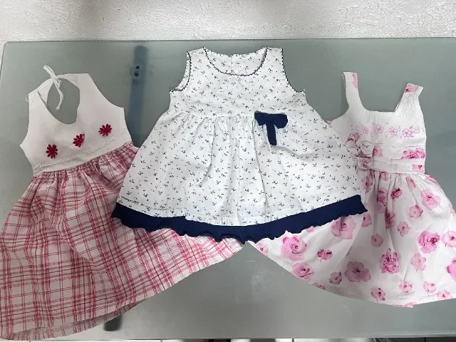 Lote de vestidos 12 meses