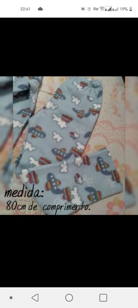 Conjunto infantil soft novo