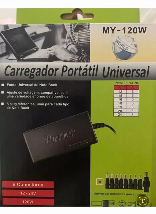 Carregador Universal para Notebook  - Foto 2