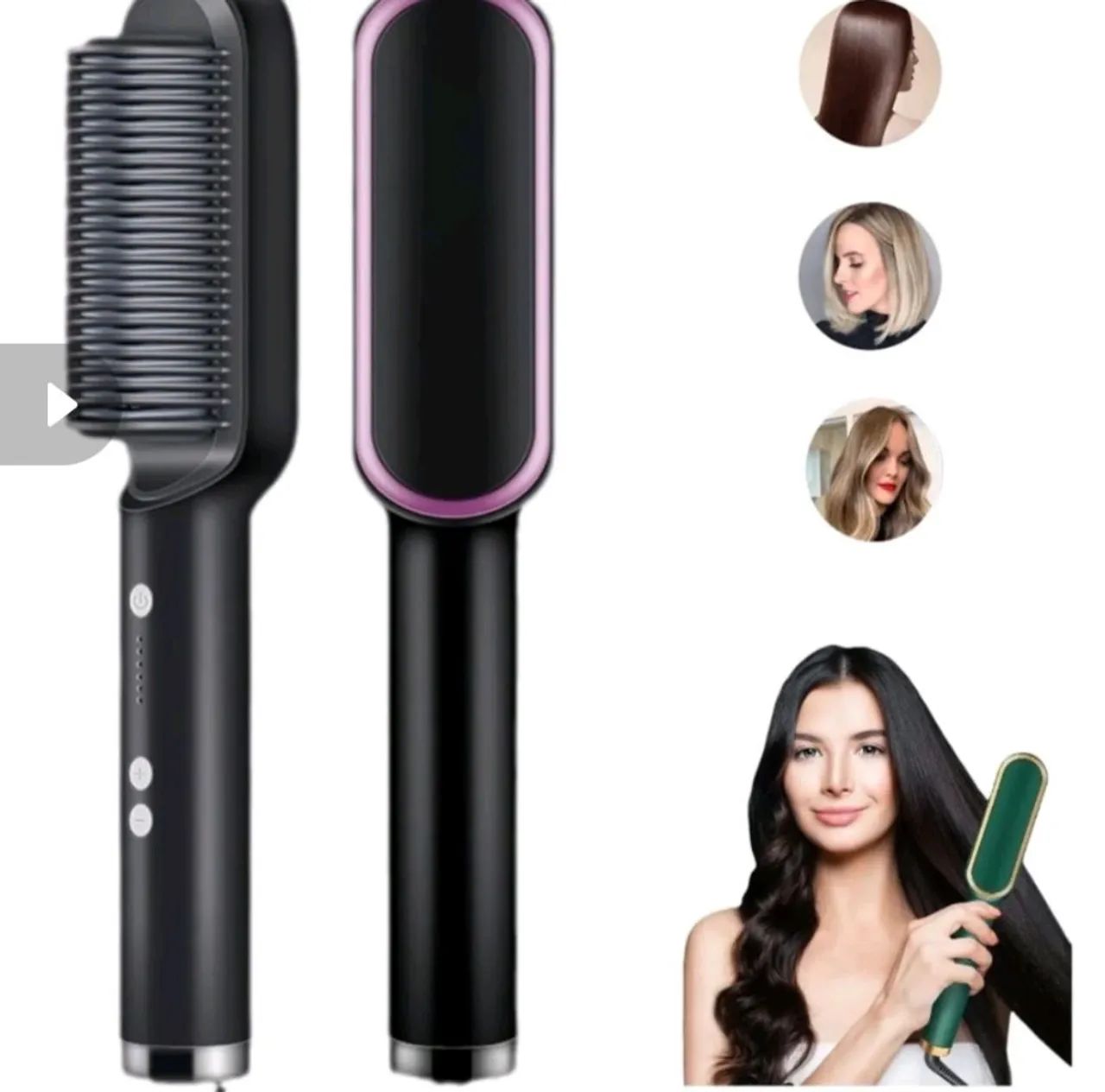 Escova Alisadora de Cabelo