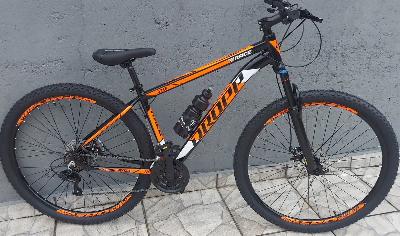 Bicicleta Aro 29 Dropp Race Nova Shimano aluminio