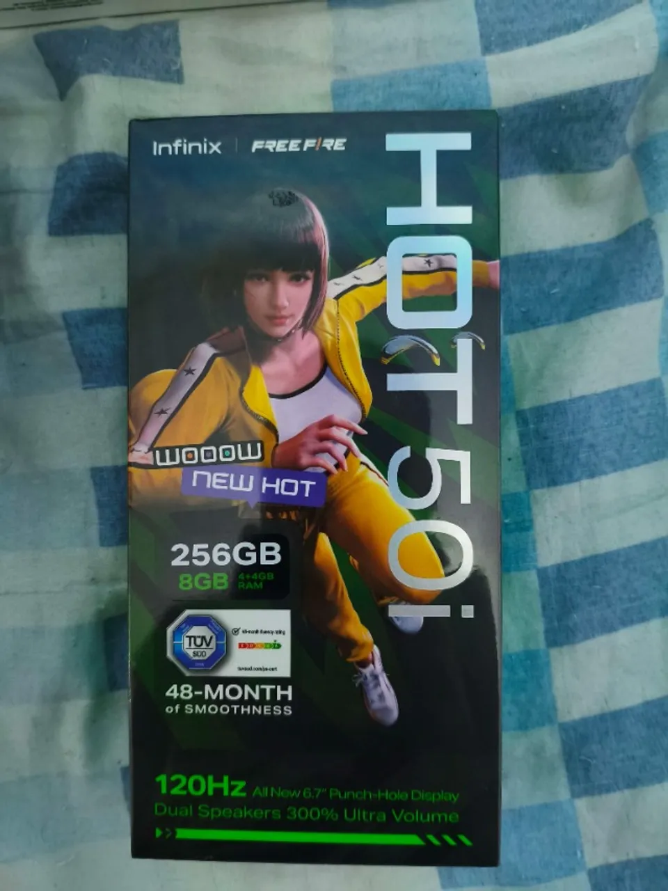 Infinix Hot50i (NOVO) lacrado Preto