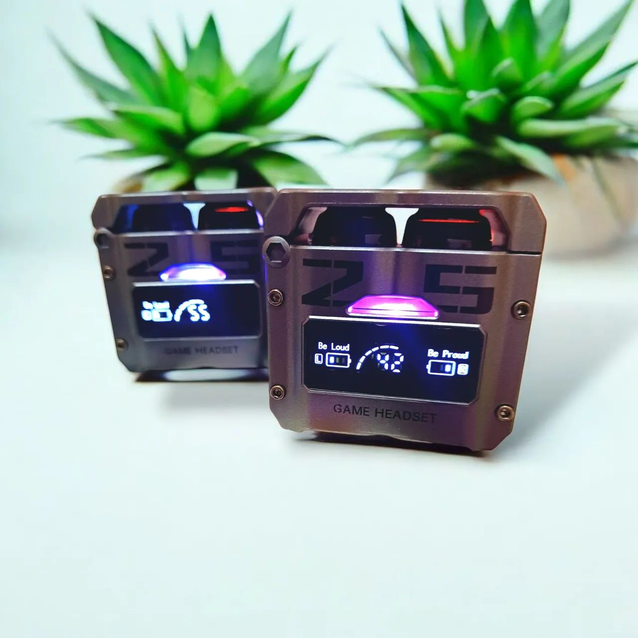 Fone bluetooth gamer com microfone - som alto - caixinha funciona como power bank.  - Foto 4