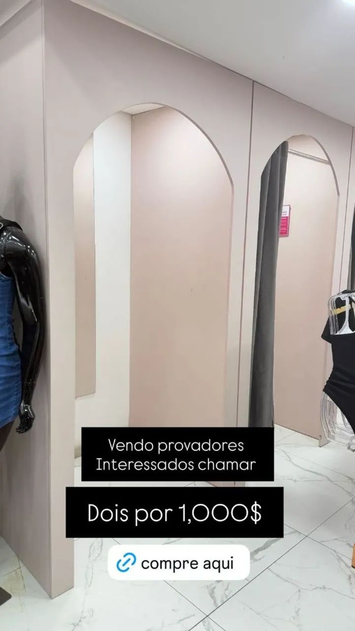 Vendo 2 provadores em mdf