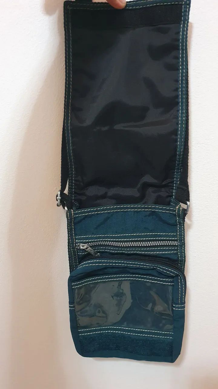 Bolsa  transversal Kipling Azul petróleo original  - Foto 2