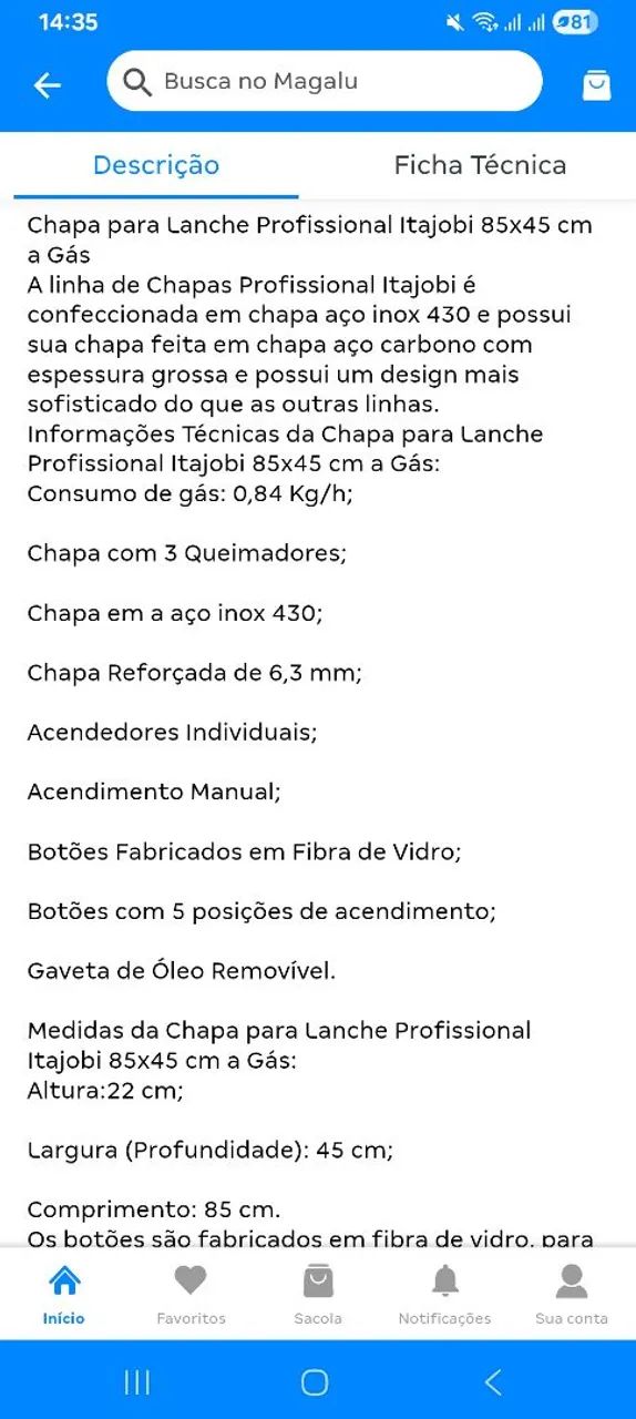 Chapa para lanches, arrumadinhos, etc. - Foto 4