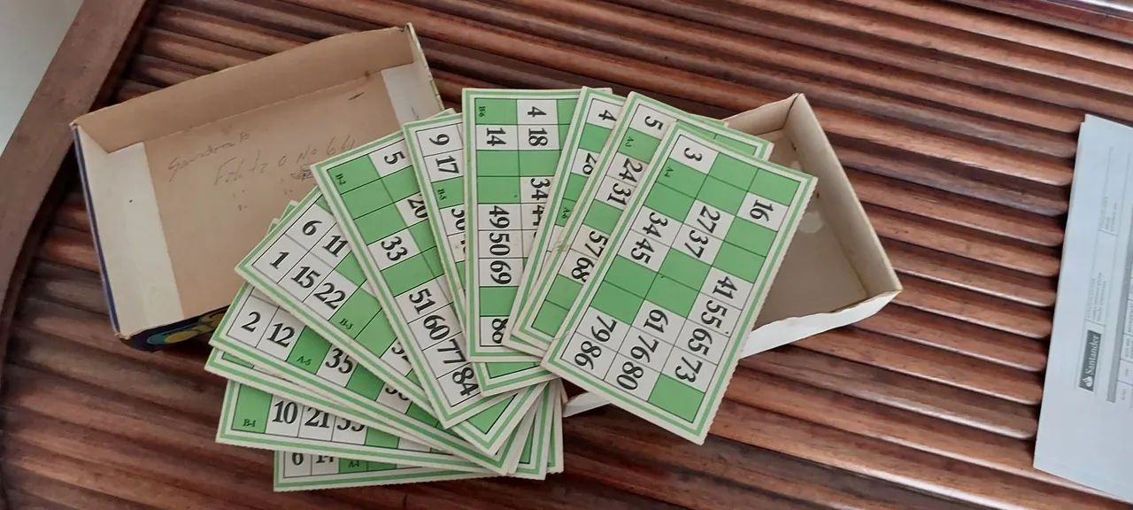 Loto Tômbola - Jogo de tabuleiro antigo - Foto 5