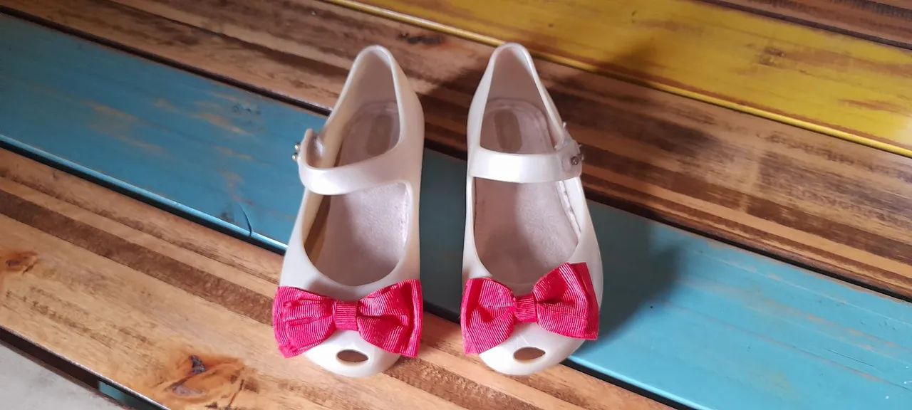 Sapatilha Melissa Infantil com Laço