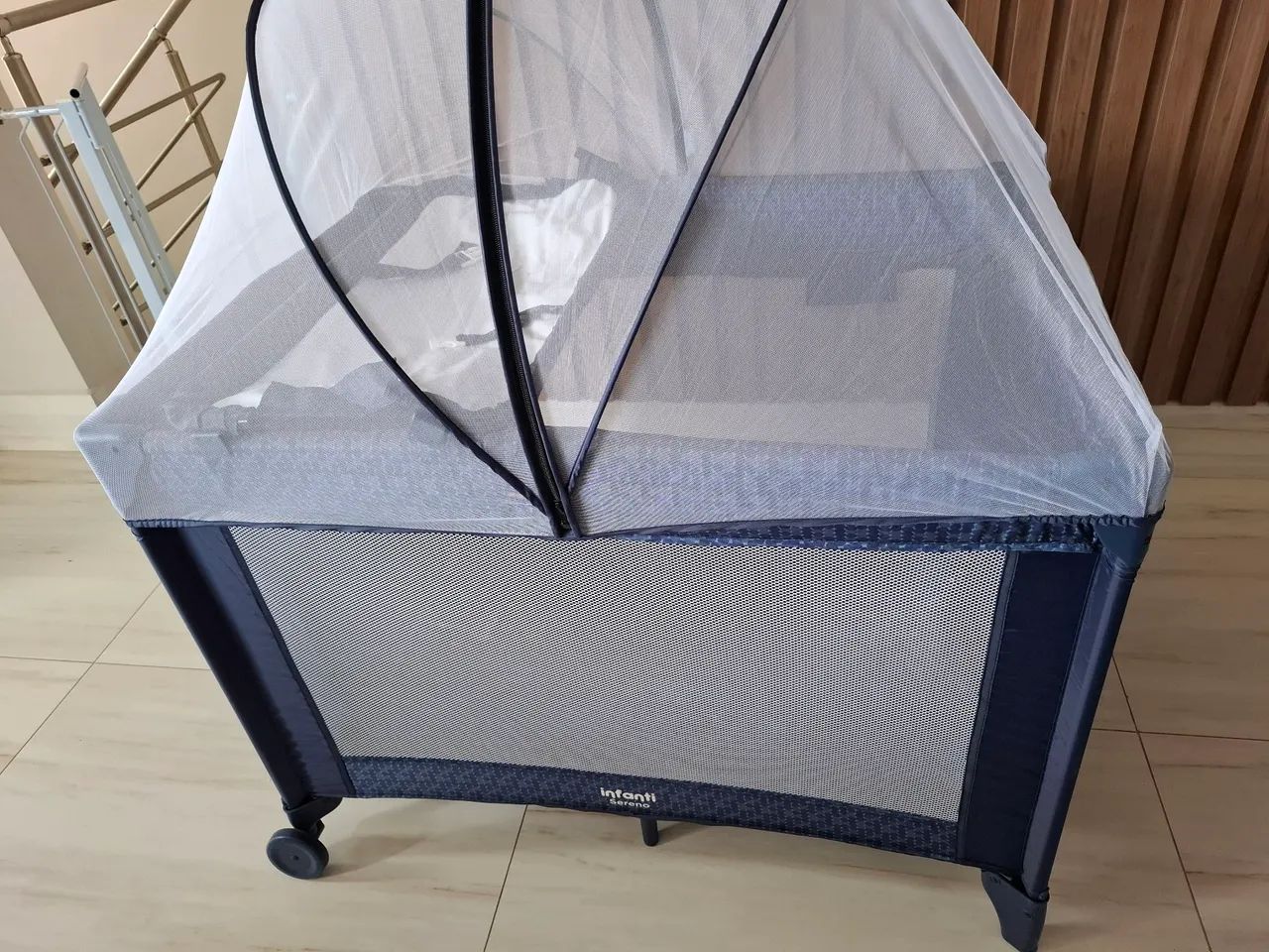 Berço Portátil Infanti ate 18kg - Foto 2