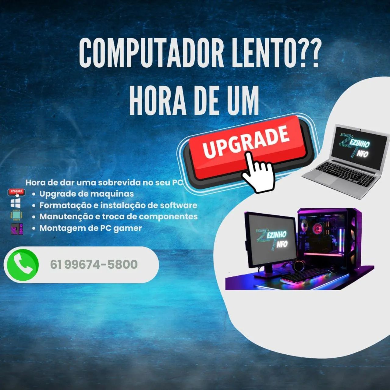 Montagem e Manutenção em computadores e desktop 