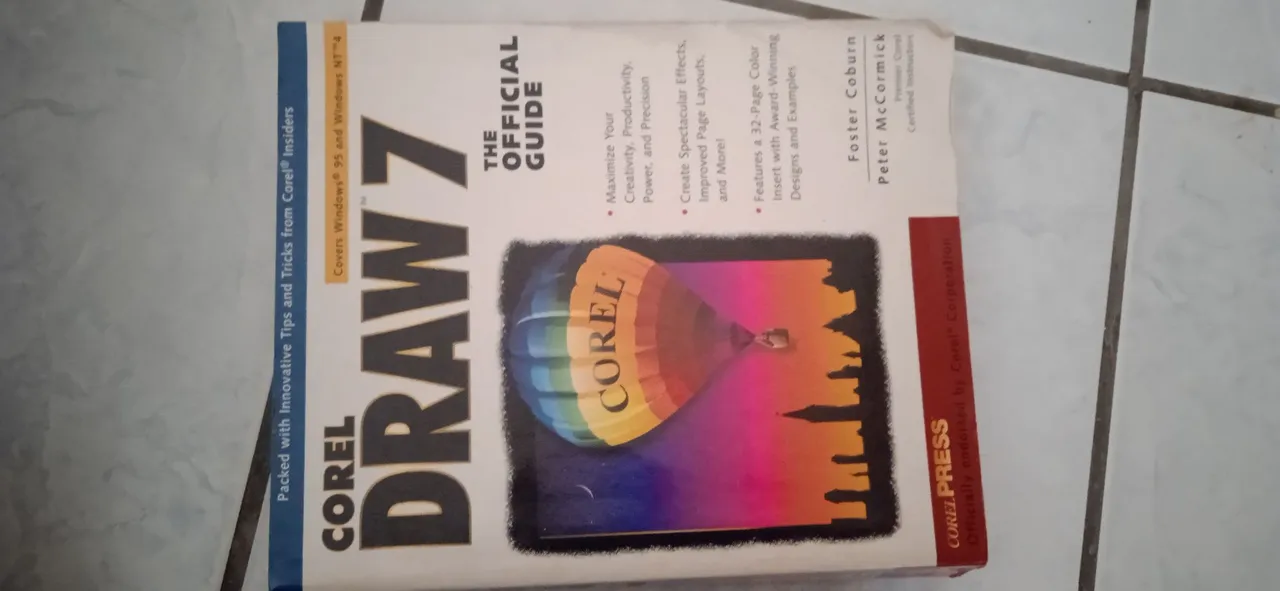 Guia Oficial CorelDRAW 7 em inglês official guide