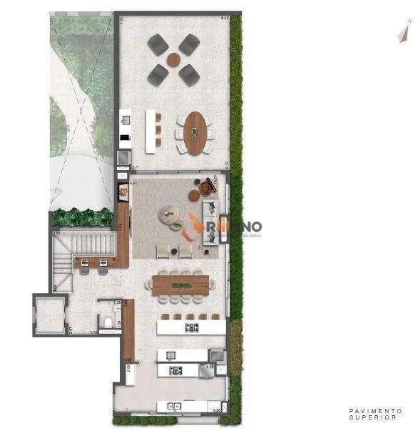 Cobertura com 4 suítes, 307 m² no bairro Batel - Foto 3