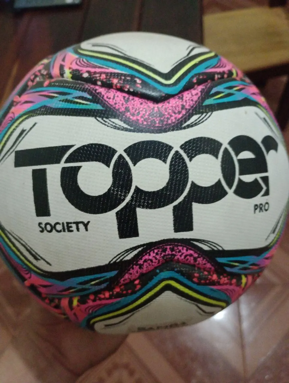 Bola de Futebol Topper Society Pro - Tamanho 5