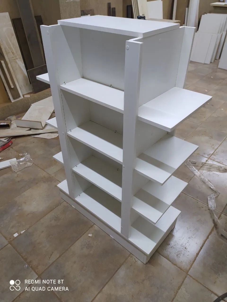 ILHA EXPOSITORA - GÔNDOLA CENTRAL - NOVO - ENTREGA RÁPIDA  - Foto 2