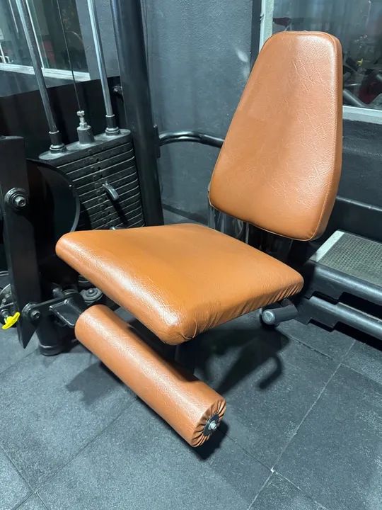 Cadeira Extensora! Pintura e estofado Novo!