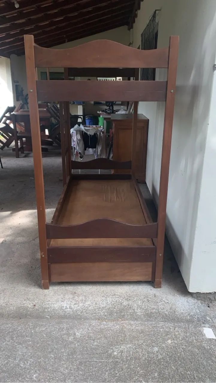Beliche de canela, já desmontados, /mesa de mogno maciça - Foto 3