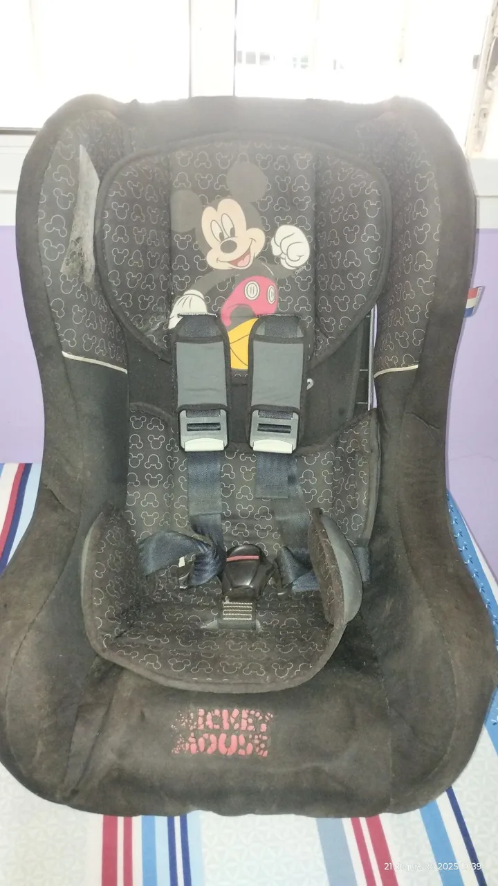 Cadeirinha de Carro Infantil Mickey