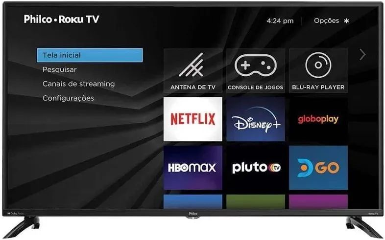 Smart TV Philco 42" LED Roku Dolby Áudio - Foto 2
