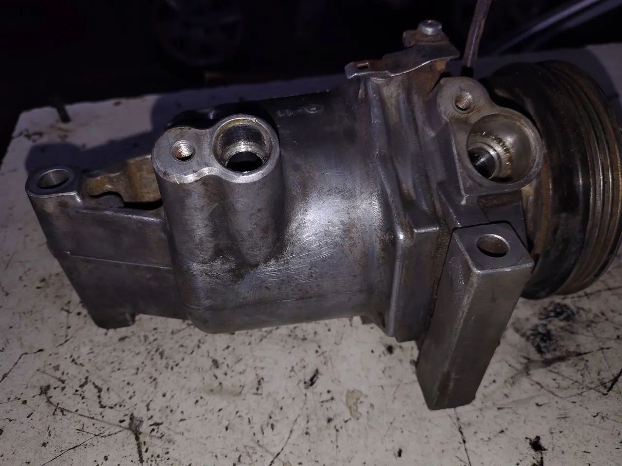 Compressor original do Logan 2022 funcionando perfeitamente  - Foto 5