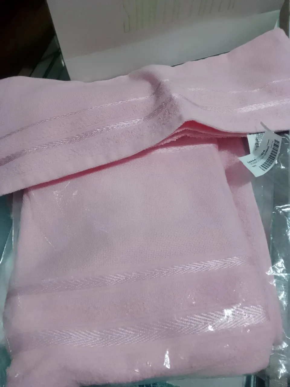 Toalhas de Banho e rosto Rosa