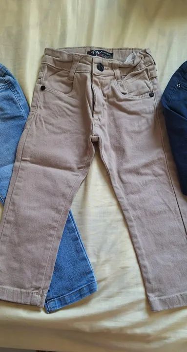 KIT CALÇAS JEANS BABY - Foto 2