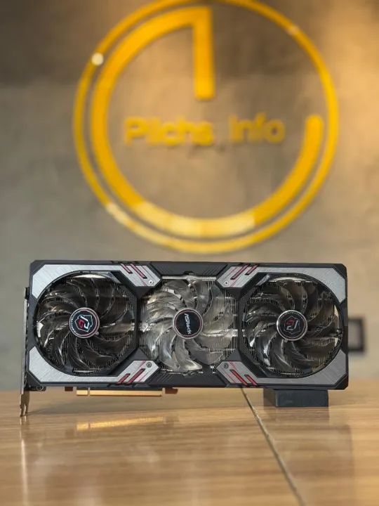 RX 6800 16GB Asrock Phantom Gaming - Loja física - Garantia