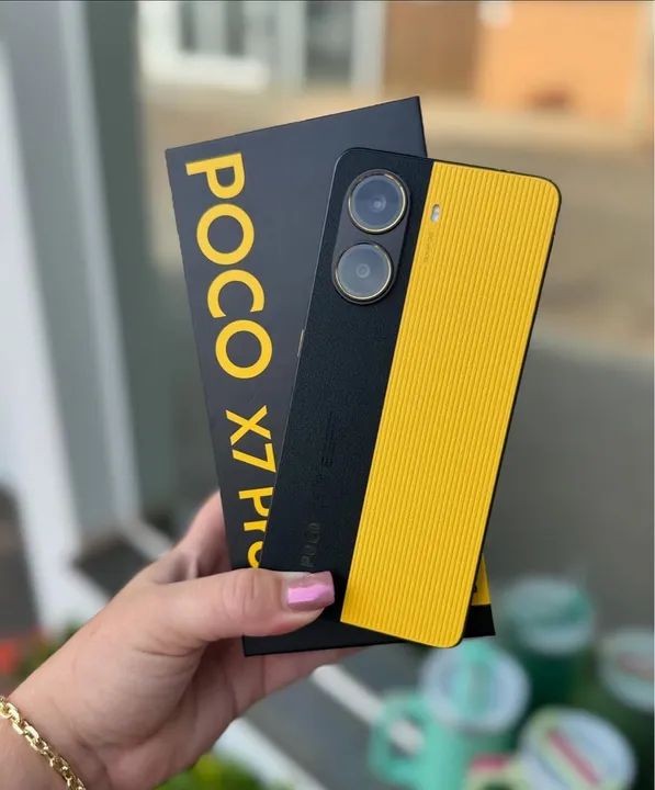 Poco X7.PRO 512GB + 12 RAM - Edição Especial Amarelo (Em Até 12x