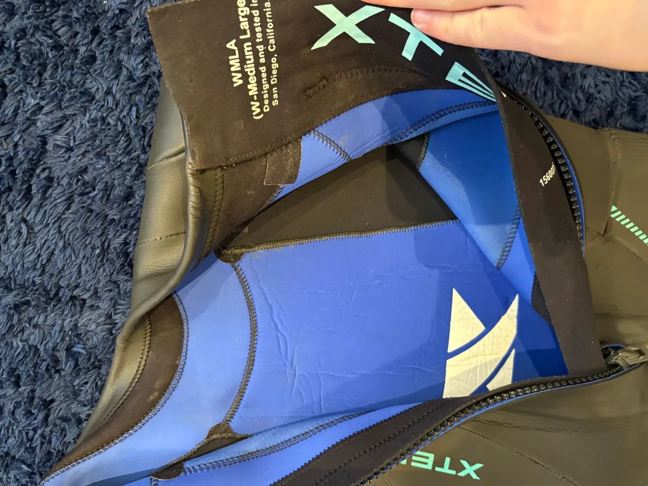 Roupa de Borracha XTerra Feminina - wetsuit triathlon M - Foto 6