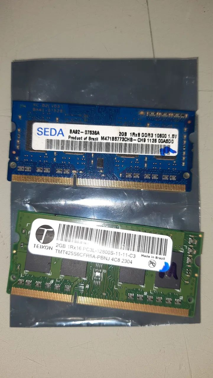 Kit Memória RAM Smart 4Gb = 2 x 2GB DDR3  Notebook - Foto 3