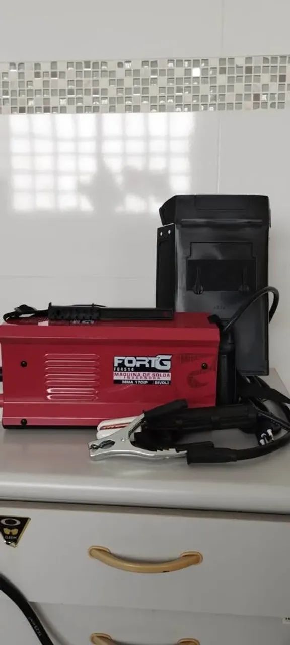 Máquina de Solda Inversora MMA170iP 170A Compacta Bivolt FORTGPRO - Foto 5