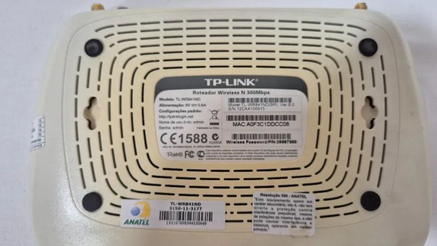Roteador Wi-fi Tp-link Tl-wr841n 300mbps - Branco - Foto 4