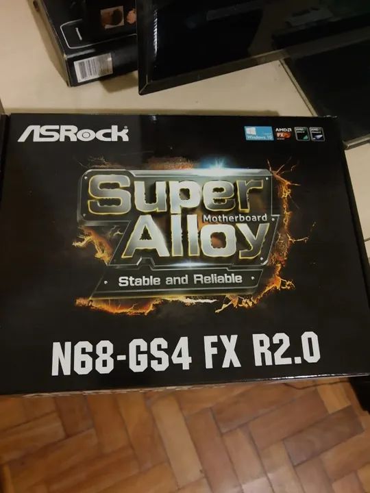 Placa Mãe - AsRock NG68-GS4 FX R2.0 - Foto 4