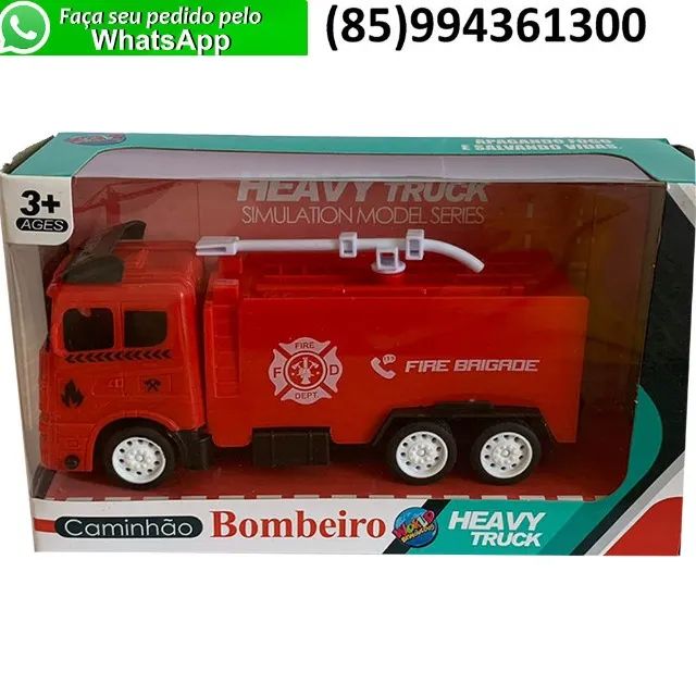 Caminhão de Brinquedo do Corpo de Bombeiros
