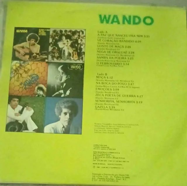 Disco Vinil Wando Seleção de Ouro - Foto 5