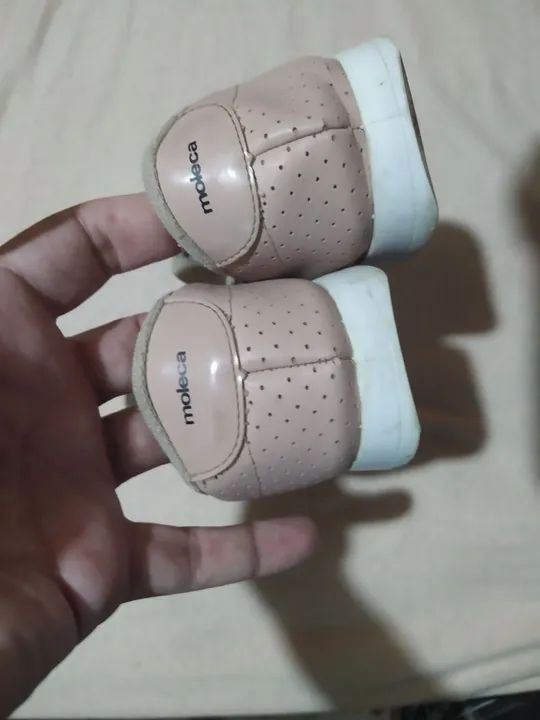 Tênis moleca  Rosa Feminino - Foto 3